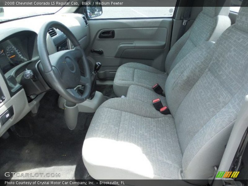 Black / Medium Pewter 2008 Chevrolet Colorado LS Regular Cab