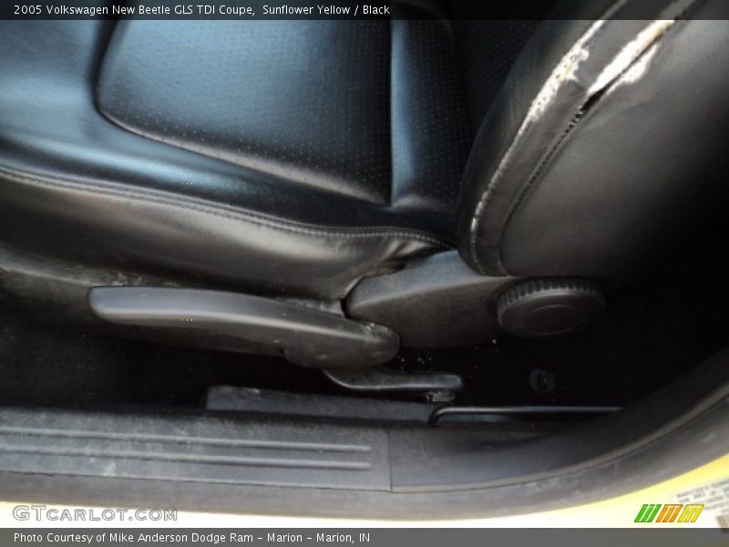 Sunflower Yellow / Black 2005 Volkswagen New Beetle GLS TDI Coupe