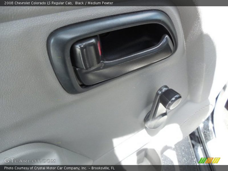 Black / Medium Pewter 2008 Chevrolet Colorado LS Regular Cab