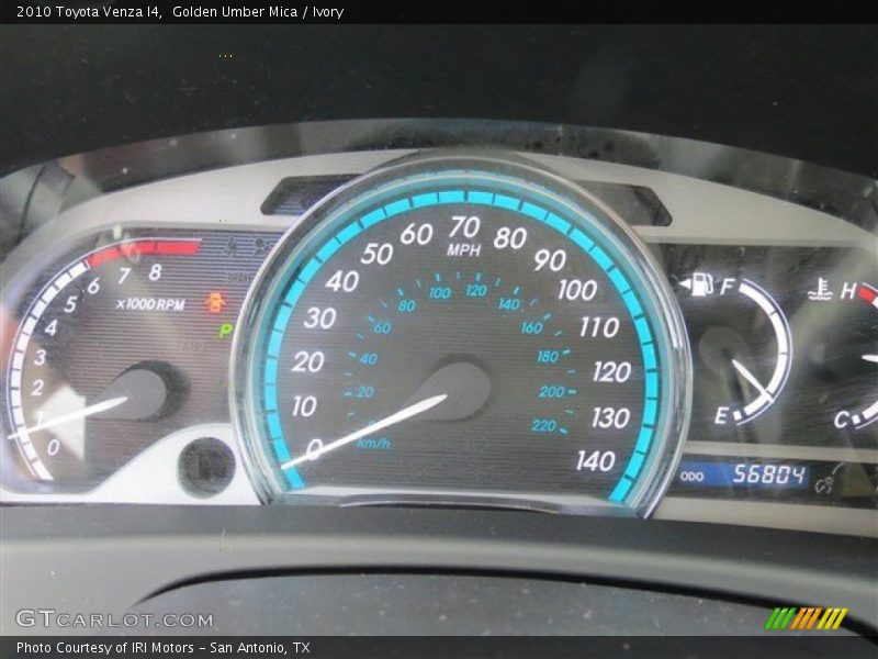 Golden Umber Mica / Ivory 2010 Toyota Venza I4