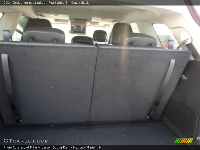 Pearl White Tri-Coat / Black 2014 Dodge Journey Limited