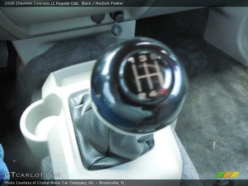 Black / Medium Pewter 2008 Chevrolet Colorado LS Regular Cab