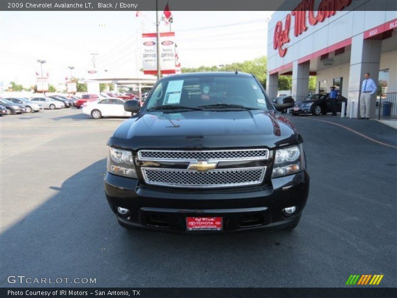 Black / Ebony 2009 Chevrolet Avalanche LT