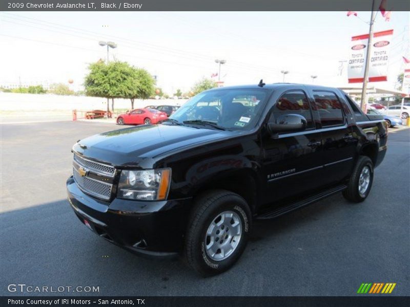 Black / Ebony 2009 Chevrolet Avalanche LT