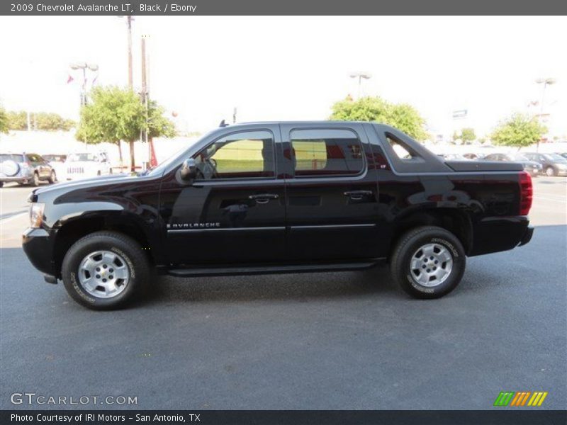 Black / Ebony 2009 Chevrolet Avalanche LT