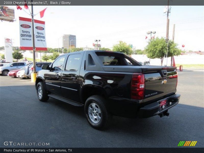 Black / Ebony 2009 Chevrolet Avalanche LT