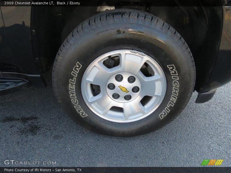 Black / Ebony 2009 Chevrolet Avalanche LT