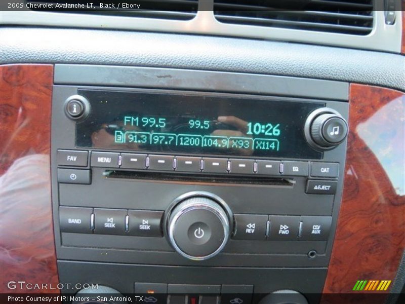 Black / Ebony 2009 Chevrolet Avalanche LT