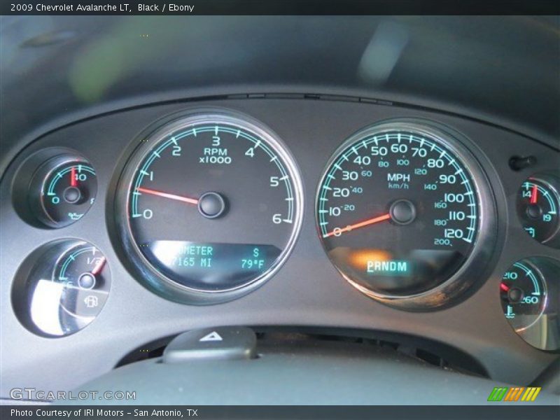 Black / Ebony 2009 Chevrolet Avalanche LT