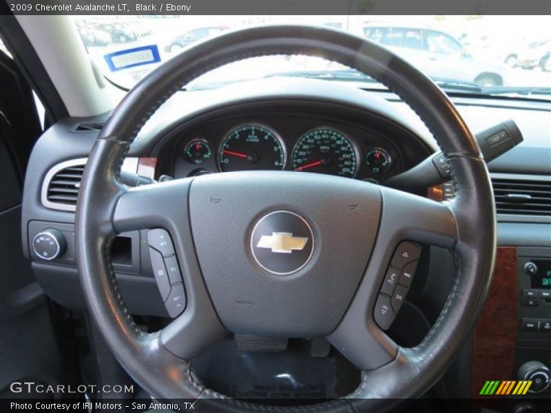 Black / Ebony 2009 Chevrolet Avalanche LT