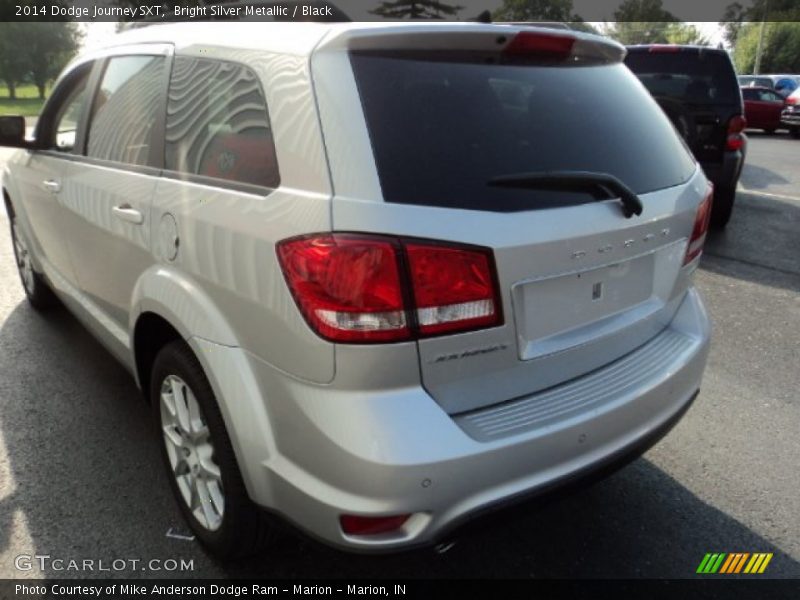 Bright Silver Metallic / Black 2014 Dodge Journey SXT