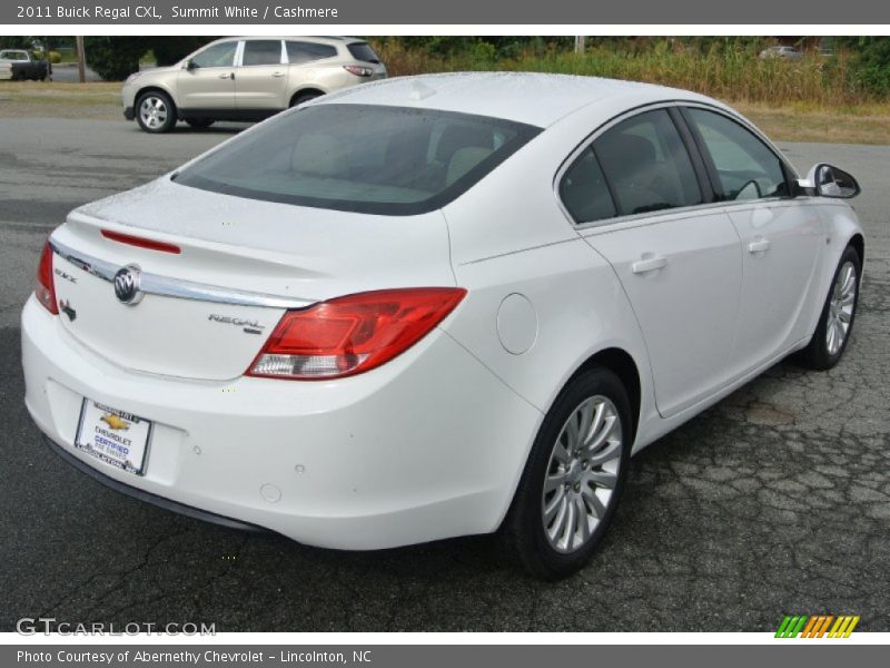 Summit White / Cashmere 2011 Buick Regal CXL