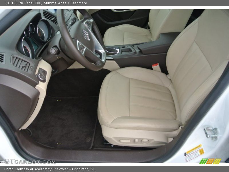 Summit White / Cashmere 2011 Buick Regal CXL