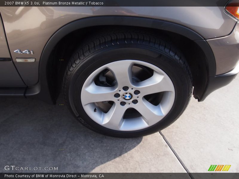 Platinum Bronze Metallic / Tobacco 2007 BMW X5 3.0si