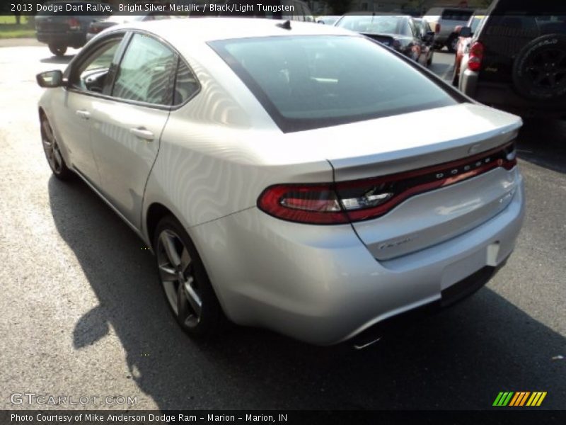 Bright Silver Metallic / Black/Light Tungsten 2013 Dodge Dart Rallye
