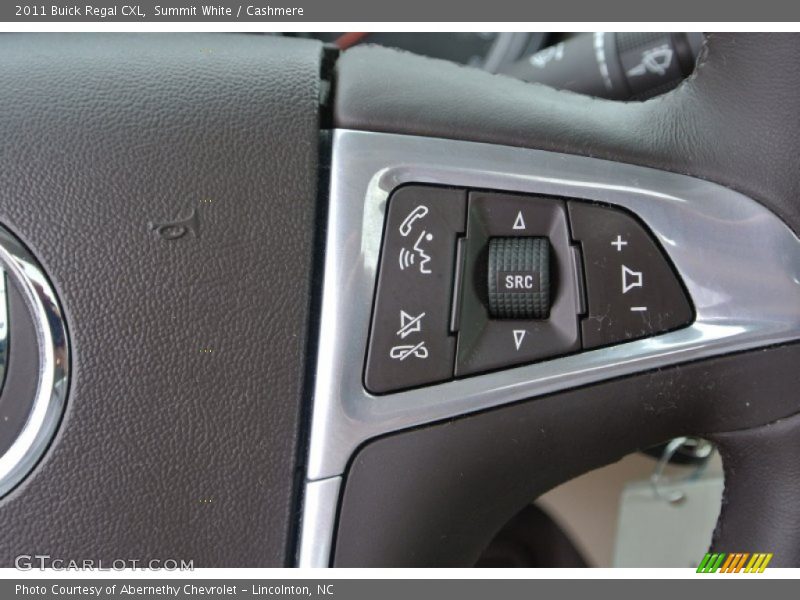Summit White / Cashmere 2011 Buick Regal CXL