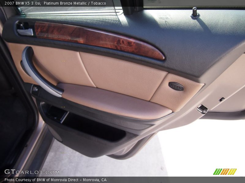 Platinum Bronze Metallic / Tobacco 2007 BMW X5 3.0si