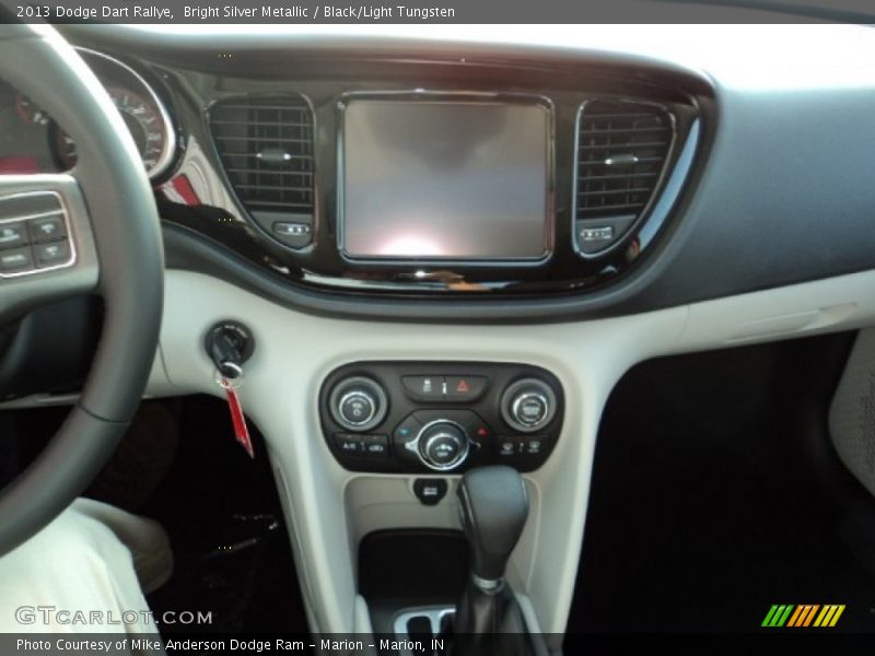 Bright Silver Metallic / Black/Light Tungsten 2013 Dodge Dart Rallye