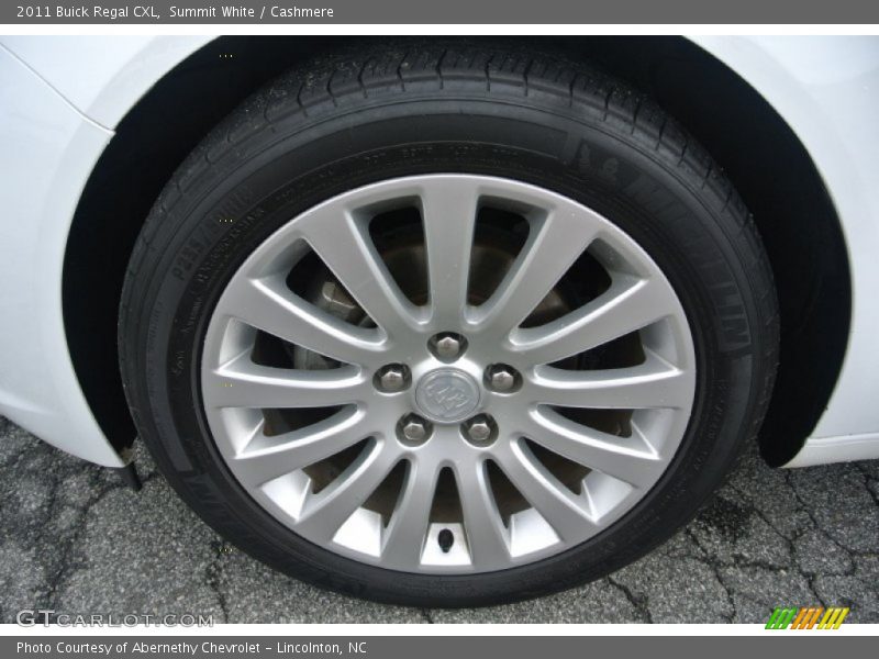 Summit White / Cashmere 2011 Buick Regal CXL