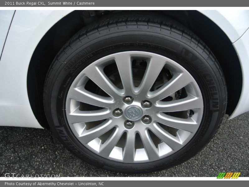 Summit White / Cashmere 2011 Buick Regal CXL