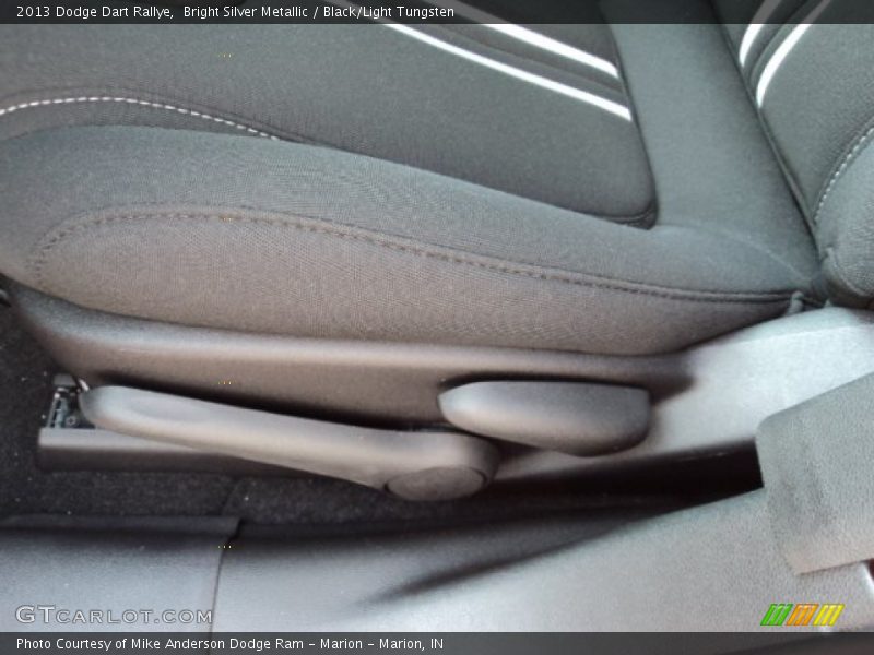 Bright Silver Metallic / Black/Light Tungsten 2013 Dodge Dart Rallye