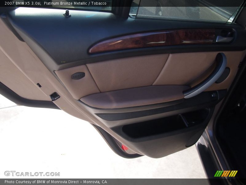 Platinum Bronze Metallic / Tobacco 2007 BMW X5 3.0si