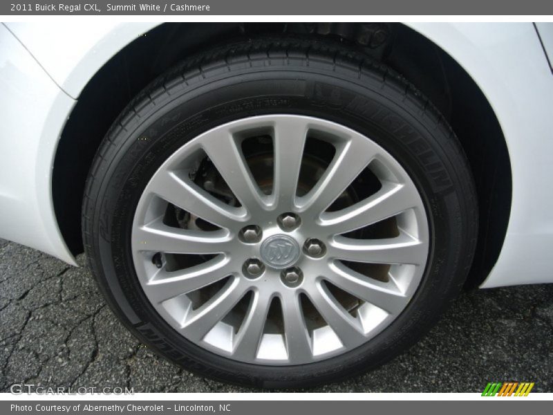 Summit White / Cashmere 2011 Buick Regal CXL