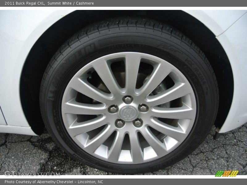 Summit White / Cashmere 2011 Buick Regal CXL