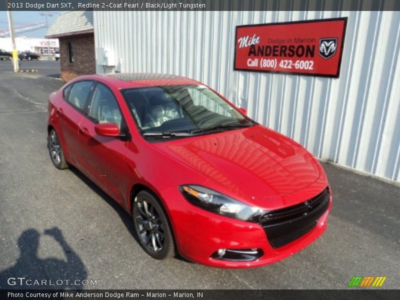 Redline 2-Coat Pearl / Black/Light Tungsten 2013 Dodge Dart SXT