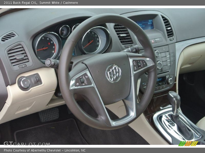 Summit White / Cashmere 2011 Buick Regal CXL