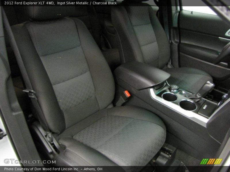 Ingot Silver Metallic / Charcoal Black 2012 Ford Explorer XLT 4WD