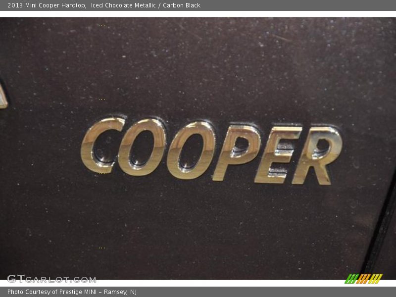 Iced Chocolate Metallic / Carbon Black 2013 Mini Cooper Hardtop