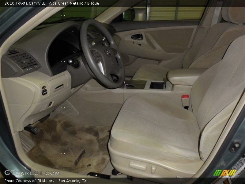 Aloe Green Metallic / Bisque 2010 Toyota Camry LE