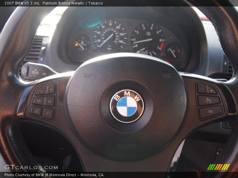 Platinum Bronze Metallic / Tobacco 2007 BMW X5 3.0si