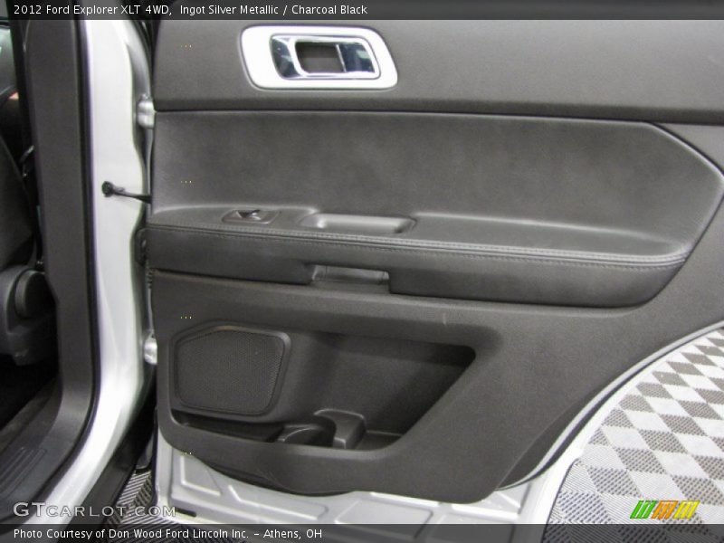 Ingot Silver Metallic / Charcoal Black 2012 Ford Explorer XLT 4WD