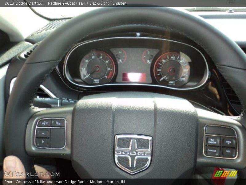 Redline 2-Coat Pearl / Black/Light Tungsten 2013 Dodge Dart SXT