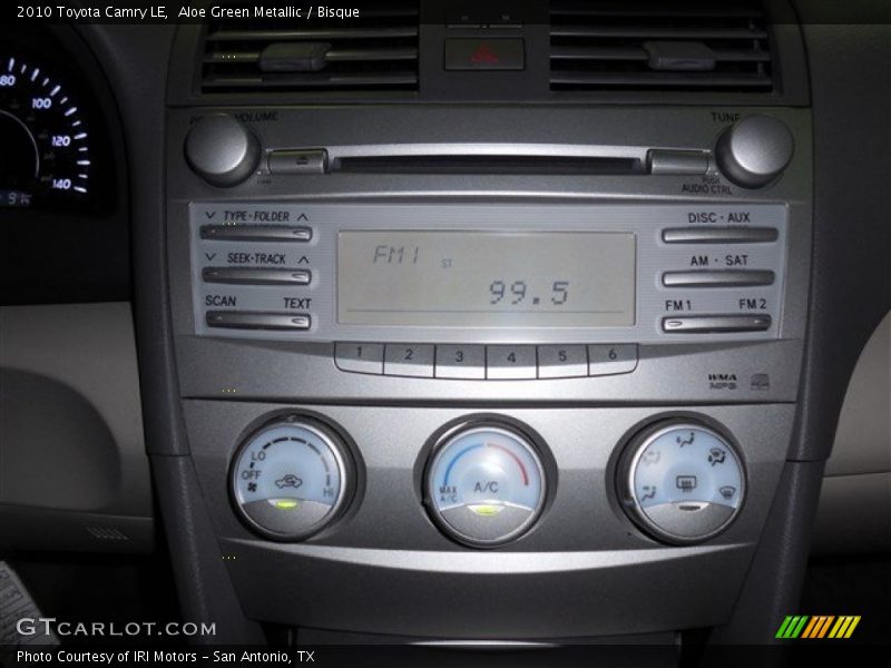 Aloe Green Metallic / Bisque 2010 Toyota Camry LE