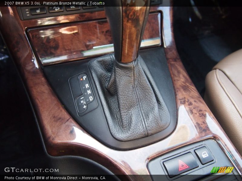 Platinum Bronze Metallic / Tobacco 2007 BMW X5 3.0si