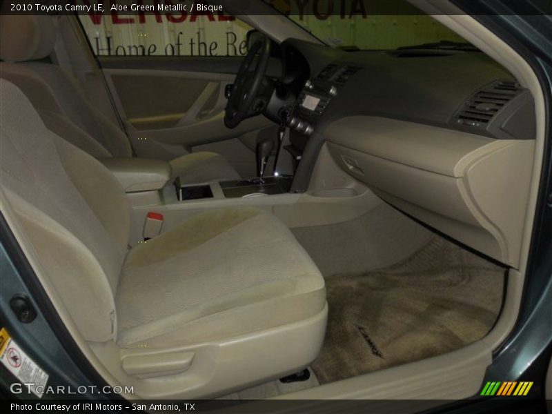 Aloe Green Metallic / Bisque 2010 Toyota Camry LE