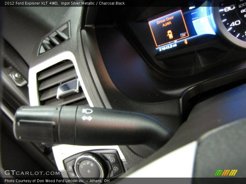 Ingot Silver Metallic / Charcoal Black 2012 Ford Explorer XLT 4WD