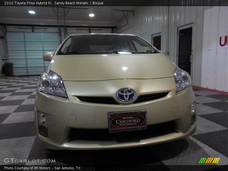 Sandy Beach Metallic / Bisque 2010 Toyota Prius Hybrid IV