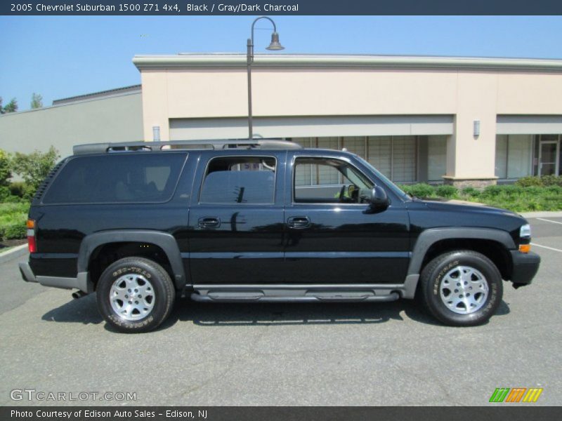 Black / Gray/Dark Charcoal 2005 Chevrolet Suburban 1500 Z71 4x4
