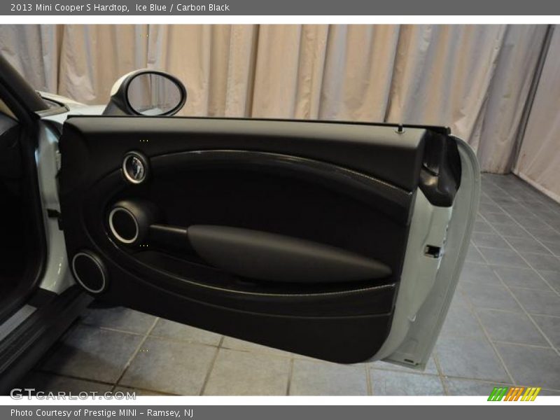 Ice Blue / Carbon Black 2013 Mini Cooper S Hardtop