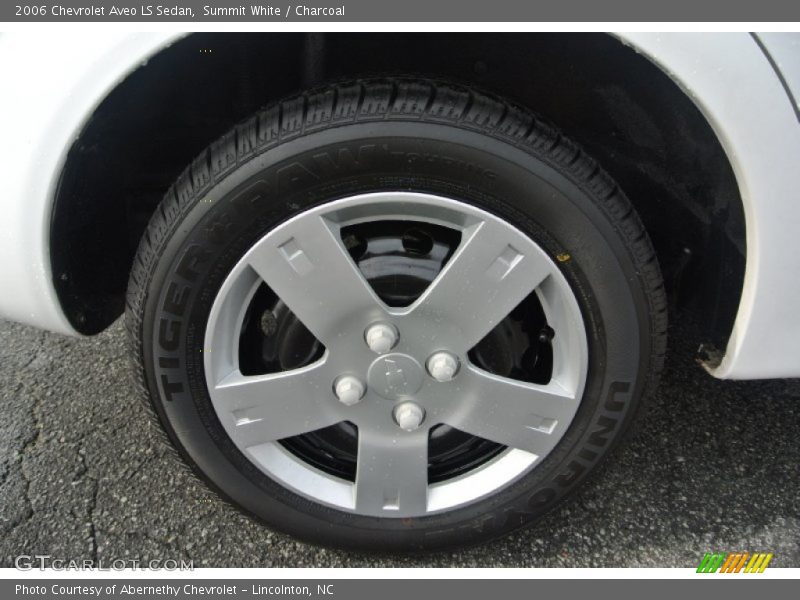 Summit White / Charcoal 2006 Chevrolet Aveo LS Sedan