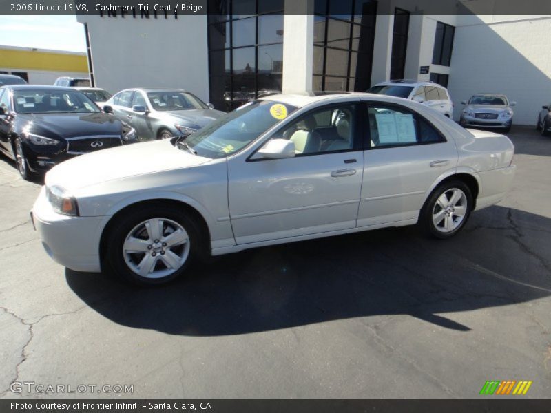 Cashmere Tri-Coat / Beige 2006 Lincoln LS V8