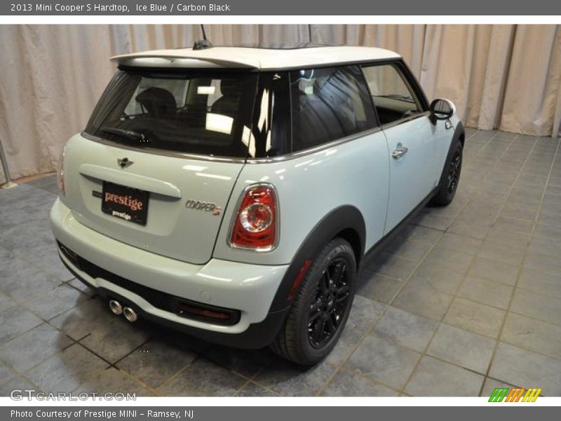 Ice Blue / Carbon Black 2013 Mini Cooper S Hardtop