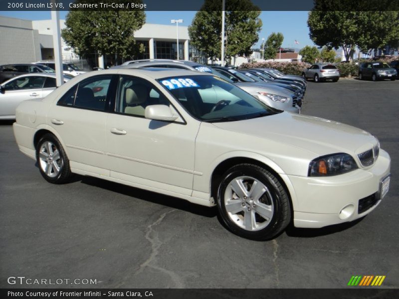 Cashmere Tri-Coat / Beige 2006 Lincoln LS V8