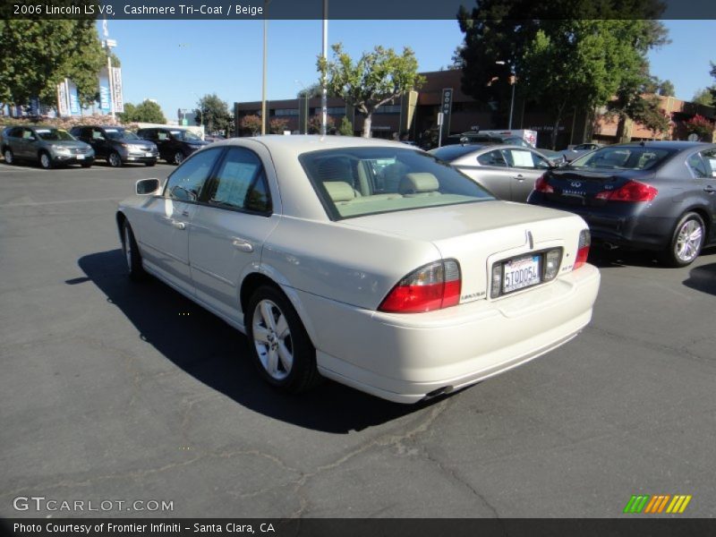 Cashmere Tri-Coat / Beige 2006 Lincoln LS V8