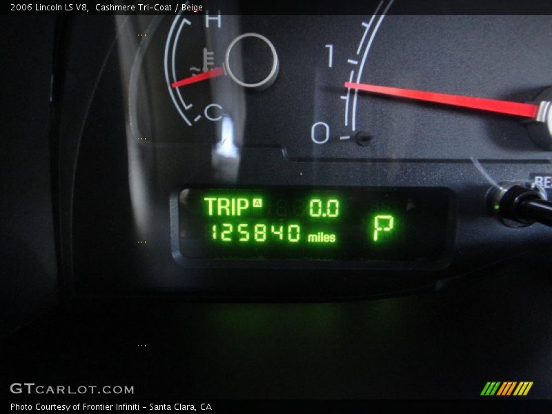 Cashmere Tri-Coat / Beige 2006 Lincoln LS V8