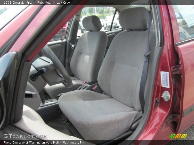 Front Seat of 1998 Prizm 